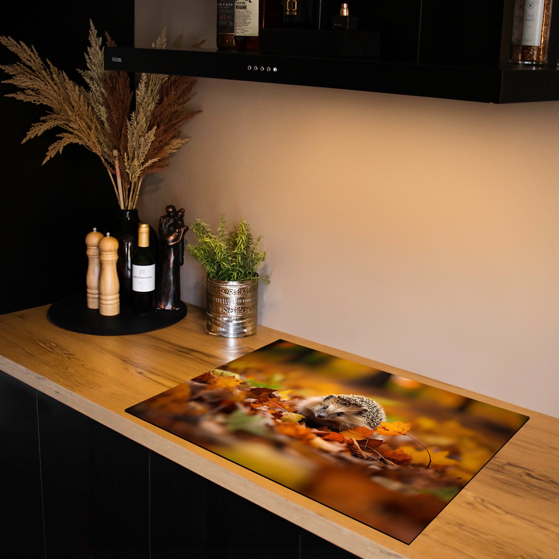 Inductiebeschermer - Herfst - Herfstspoor