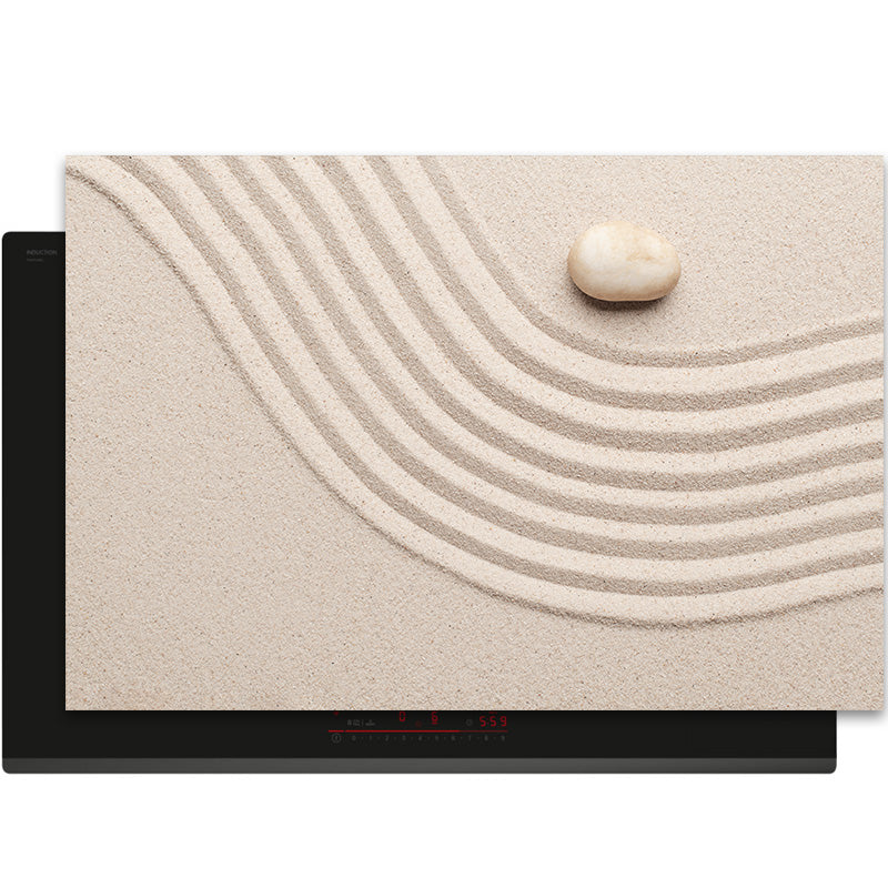 Inductiebeschermer - Japandi - Desert Waves