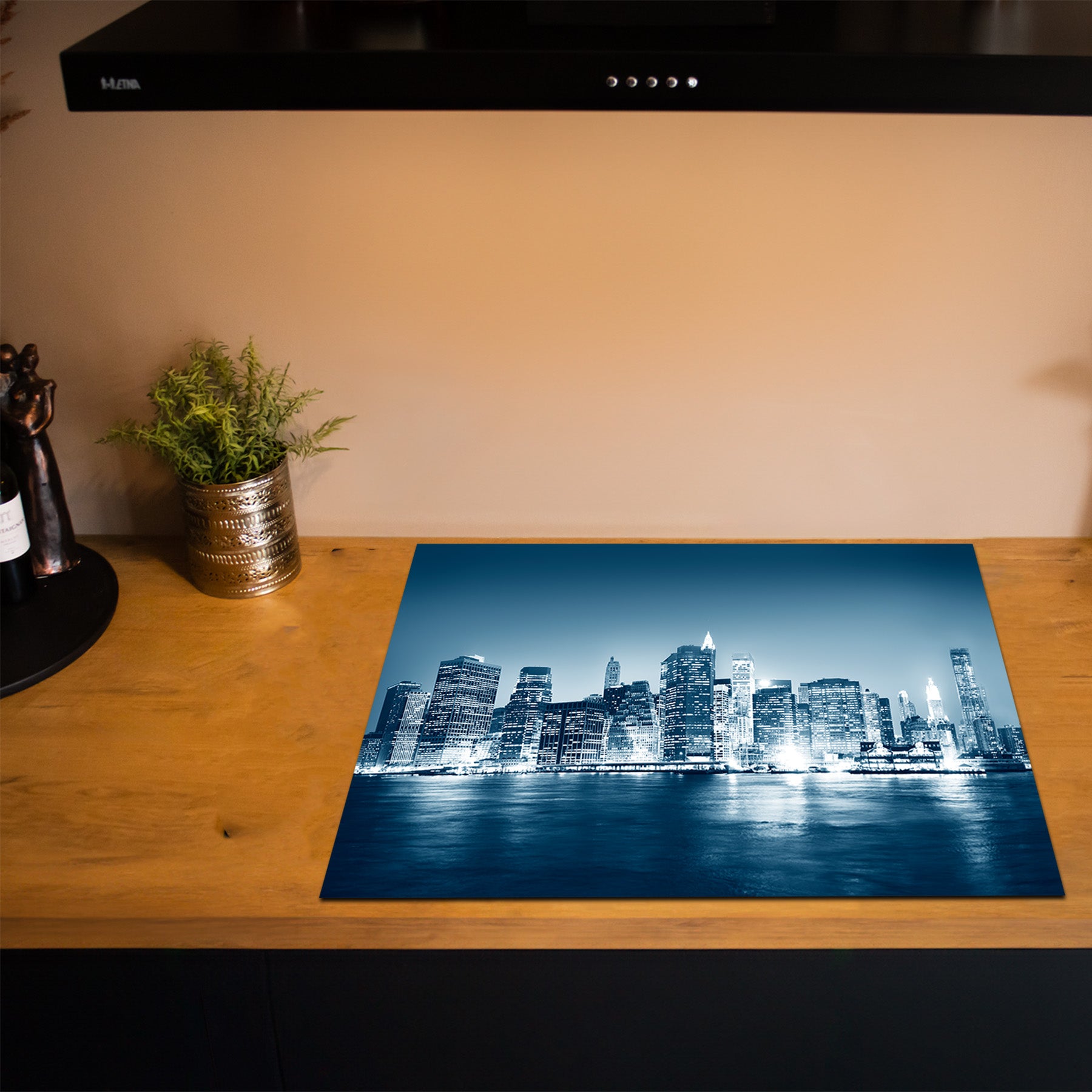 Inductiebeschermer - Skyline - Azure Skyline