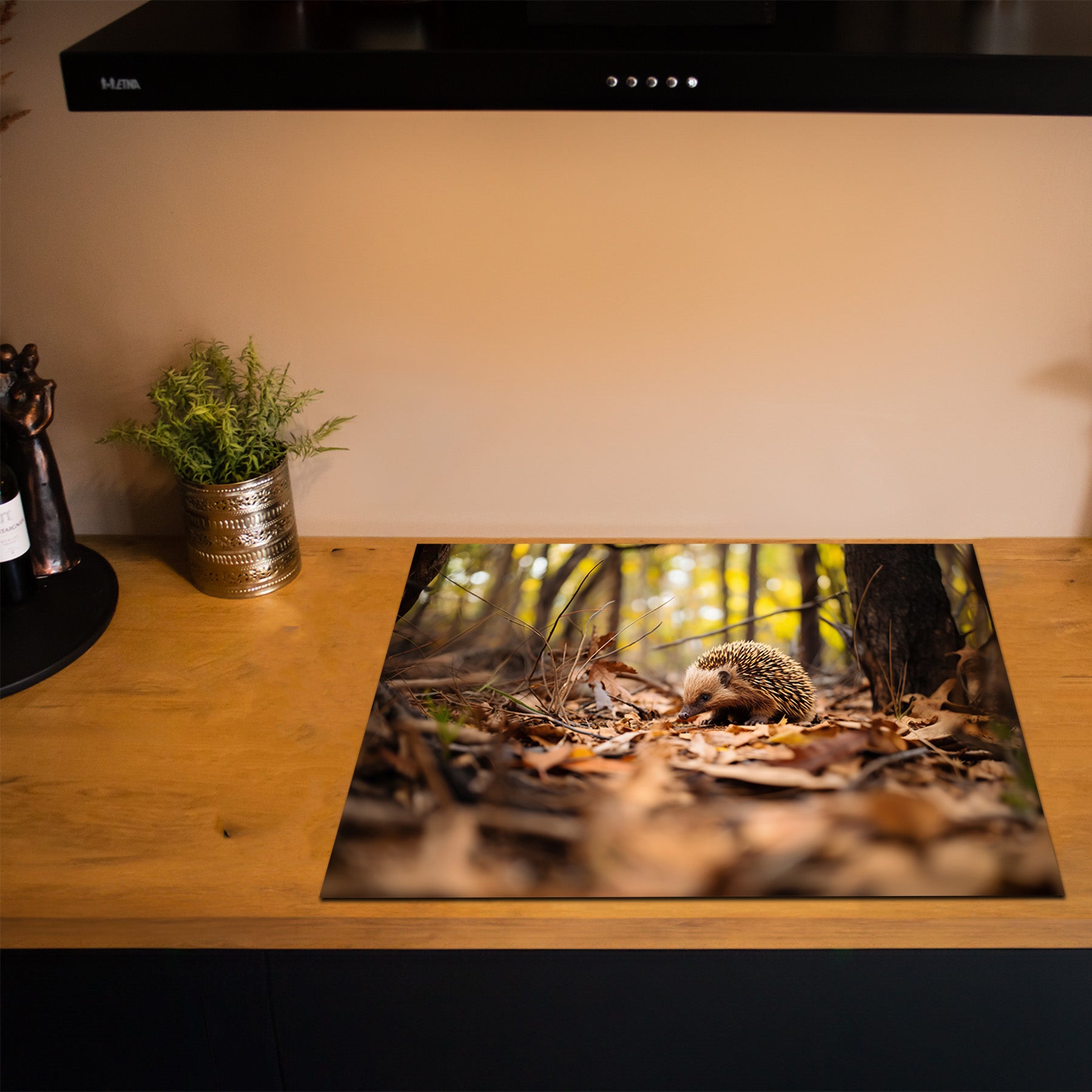 Inductiebeschermer - Herfst - Bosbewoner