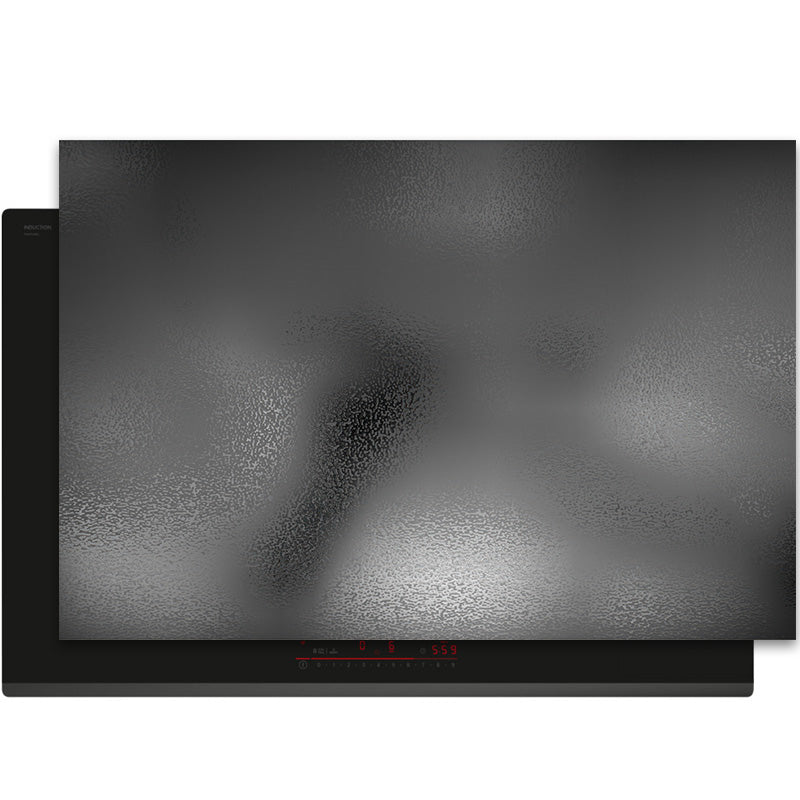 Inductiebeschermer - Smoked Glass - Rookgrijs