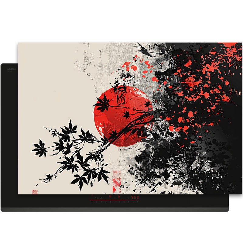 Inductiebeschermer - Japandi - Japan Serenity