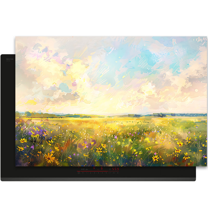 Inductiebeschermer - Monet - Zonnestraal Weide