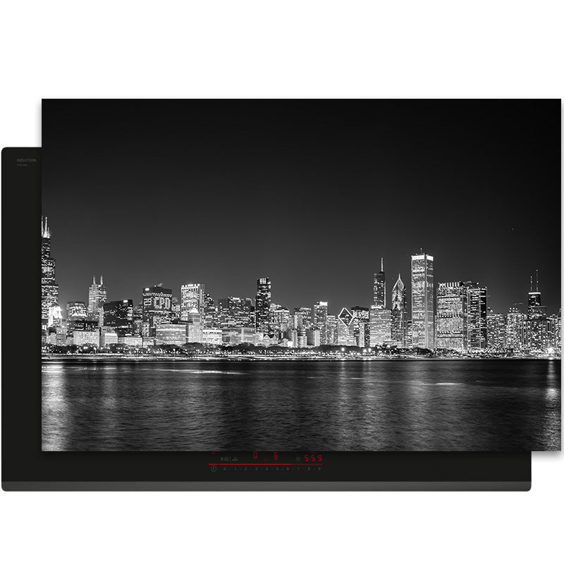 Inductiebeschermer - Skyline - Midnight Skyline