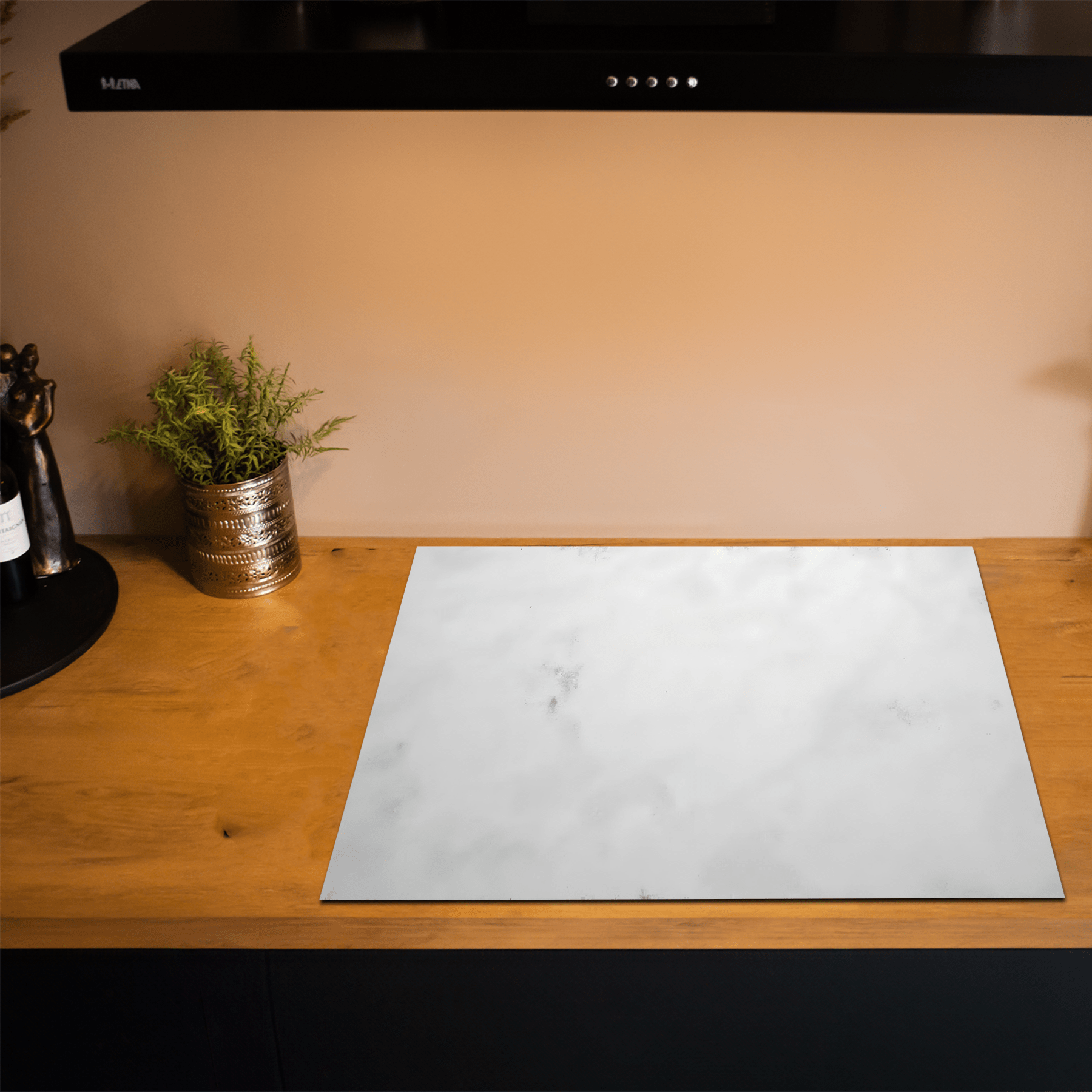 Inductiebeschermer - Beton - Cement - Lichtgrijs - Arctic Slate - Inductiebeschermer