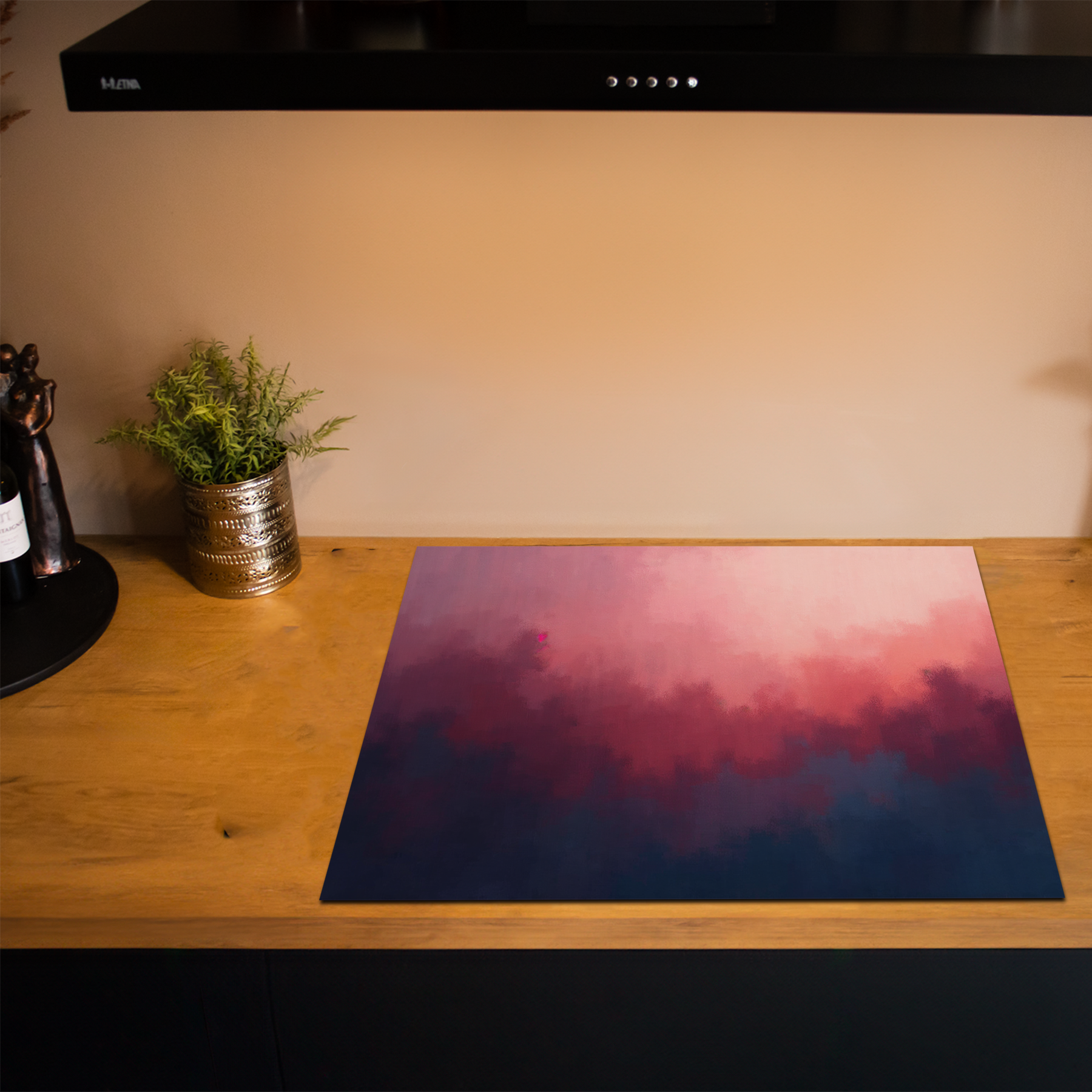 Inductiebeschermer - Colorfield - Dusky Bloom