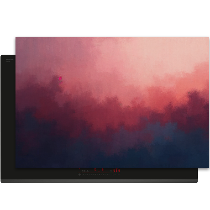 Inductiebeschermer - Colorfield - Dusky Bloom