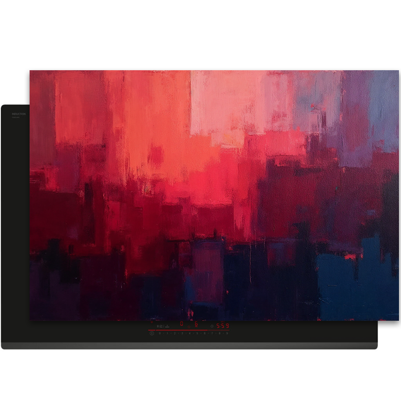 Inductiebeschermer - Colorfield - Molten Depths