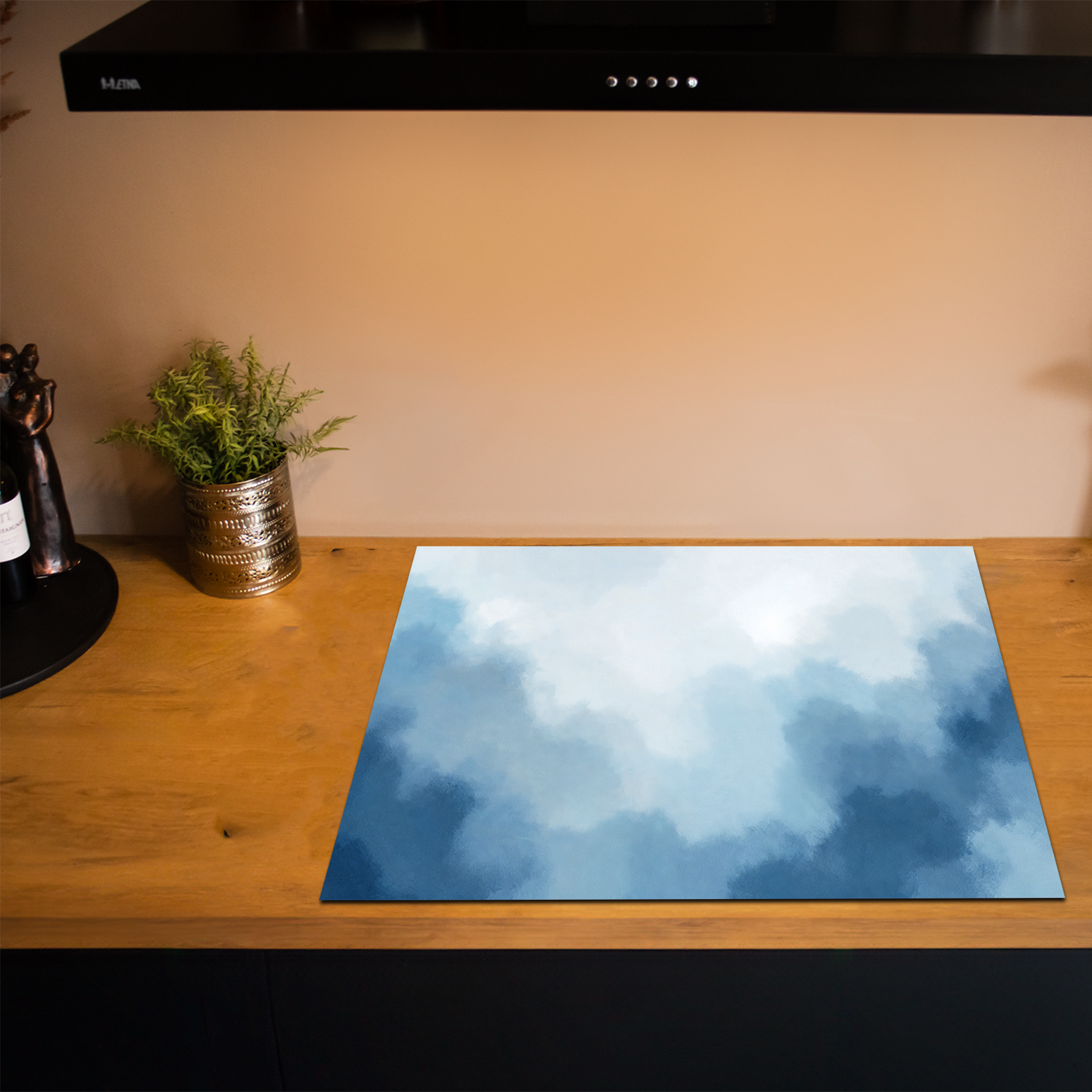Inductiebeschermer - Colorfield - Cloud Whisper